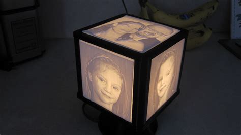 rotating lithophane box stl